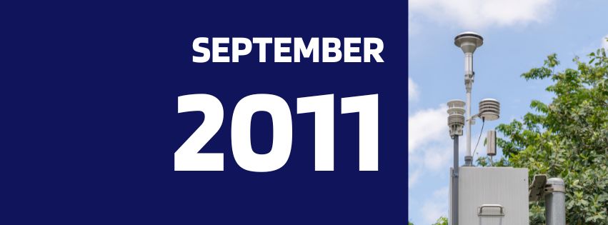 Air & noise monitoring, September 2011
