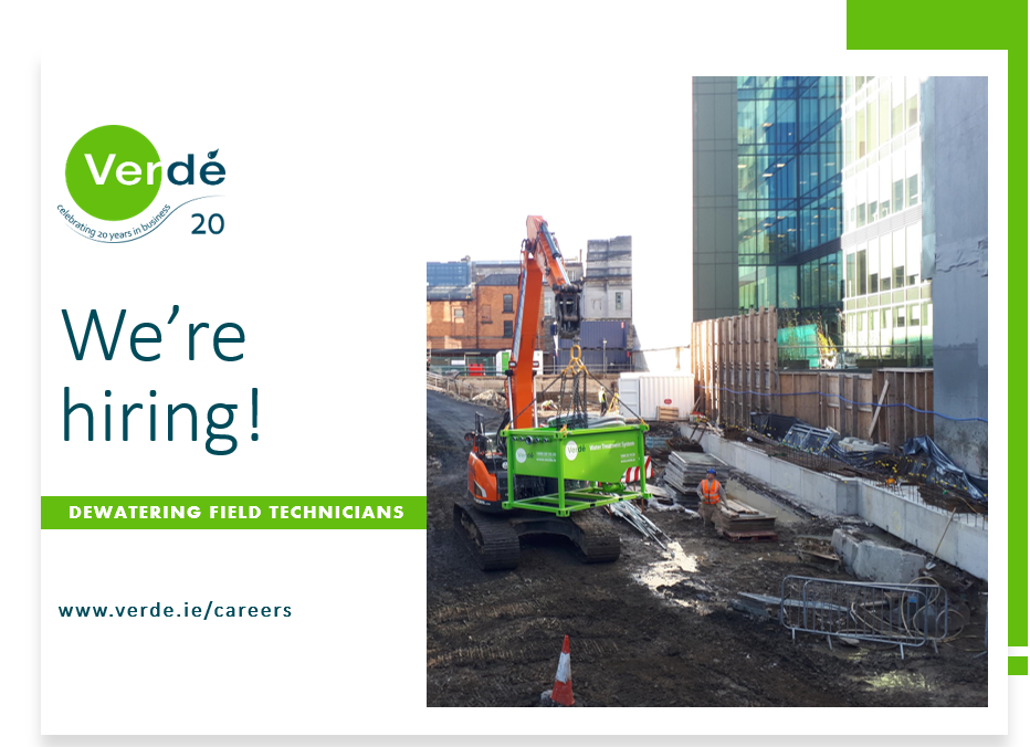 We’re Hiring – Dewatering Technicians